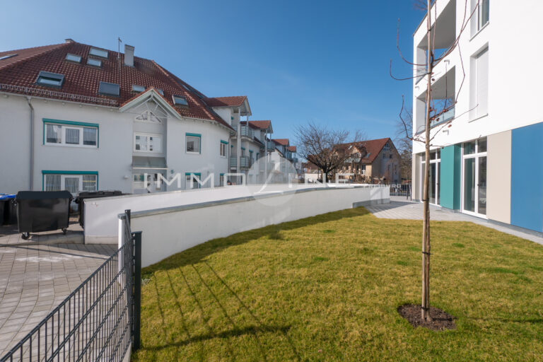 gepflegte Wohn(an)lage - Ansicht von Osten